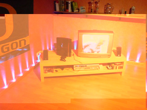 Auch am Tage schön anzuschauen